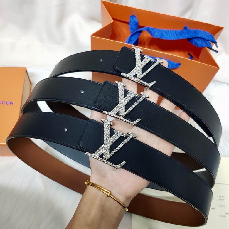 LV Belt 40mmX95-125CM 7D (376)